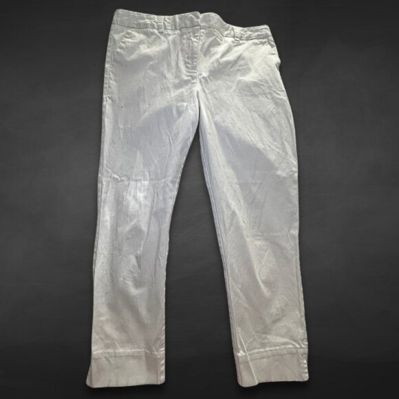 Vineyard‎ Vines Pants Cotton Spandex Blend Fabric Stretch Classic Fit White W 12 - Picture 1 of 10